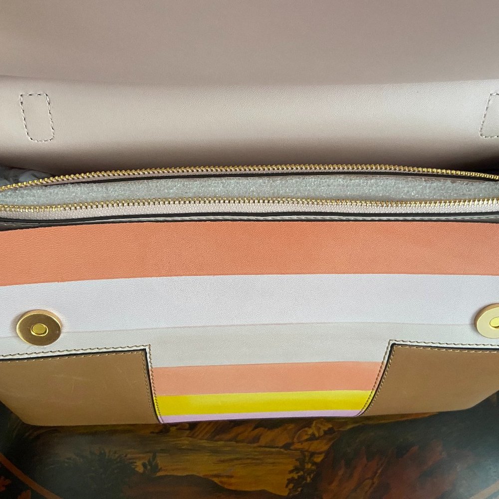 Tory Burch Block T Degrade Satchel - Picture 5 of 10